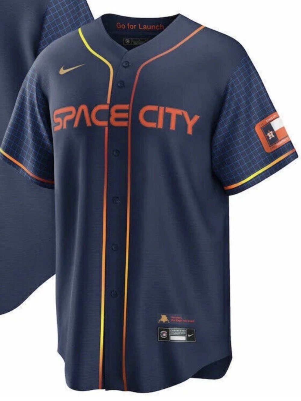 $180 Nike Houston Astros Space City Connect Knit Jersey mlb baseball vapor Texas